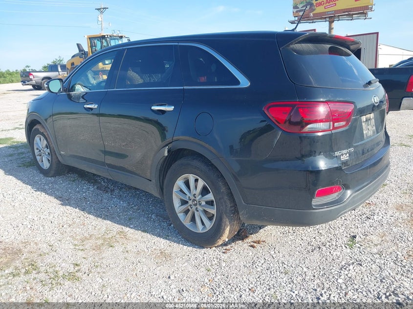 2020 Kia Sorento VIN 5XYPGDA54LG615208 IAAI salvage auction — HAIL, Salvage (Missouri), sold $1,600 on 2026-07-27 (photo 3)