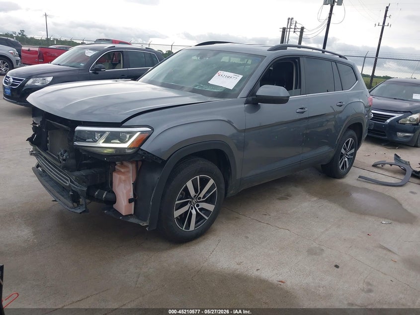 2022 Volkswagen Atlas VIN 1V2LP2CA7NC560644 IAAI salvage auction — FRONT END, Salvage Title, sold $7,850 on 2026-07-24 (photo 2)