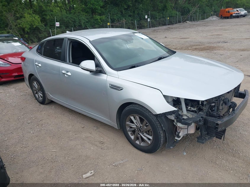 2020 Kia Optima VIN 5XXGT4L34LG382202 IAAI salvage auction — FRONT END, Salvage (Indiana), sold $2,300 on 2026-07-08 (photo 1)