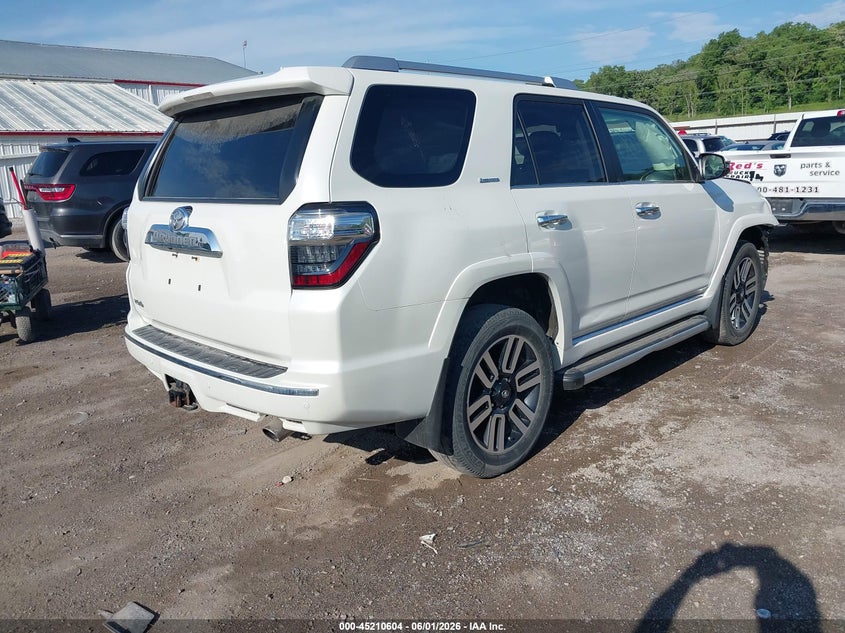2018 Toyota 4runner VIN JTEBU5JRXJ5562141 IAAI salvage auction — RIGHT FRONT, Salvage Title, sold $13,800 on 2026-07-06 (photo 4)