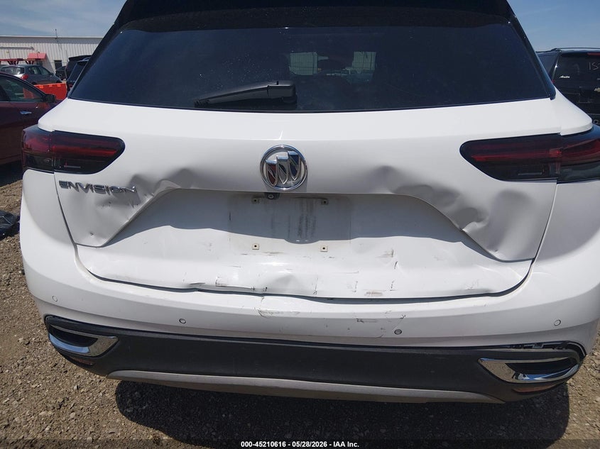 2022 Buick Envision VIN LRBFZNR44ND011147 IAAI salvage auction — REAR END, Salvage Title, sold $5,400 on 2026-07-15 (photo 6)