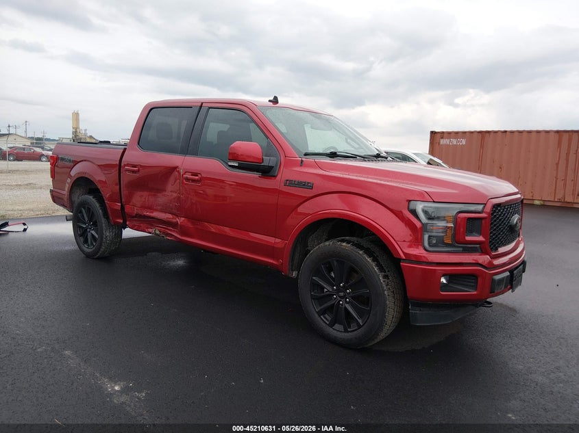 2020 Ford F-150 VIN 1FTEW1E45LFB47406 IAAI salvage auction — RIGHT REAR, Salvage (Illinois), sold $13,100 on 2026-08-20 (photo 1)
