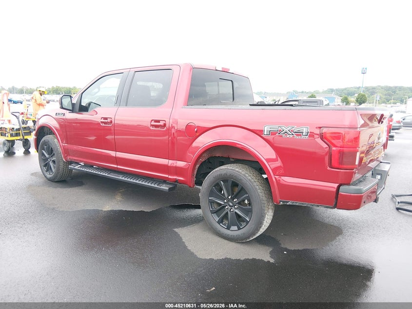2020 Ford F-150 VIN 1FTEW1E45LFB47406 IAAI salvage auction — RIGHT REAR, Salvage (Illinois), sold $13,100 on 2026-08-20 (photo 3)