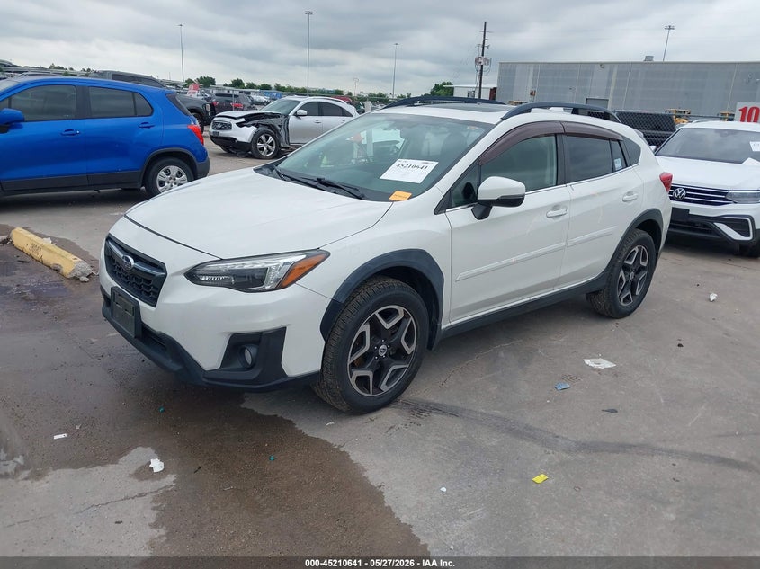 2018 Subaru Xv VIN JF2GTAMC2JH334308 IAAI salvage auction — HAIL, Original (Texas), sold $5,525 on 2026-07-09 (photo 2)