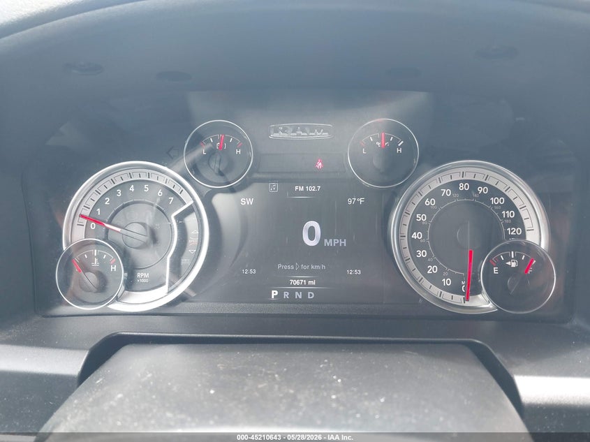 2020 Ram 1500 VIN 1C6RR7GT9LS122295 IAAI salvage auction — FRONT END, Salvage Title, sold $2,050 on 2026-07-21 (photo 7)
