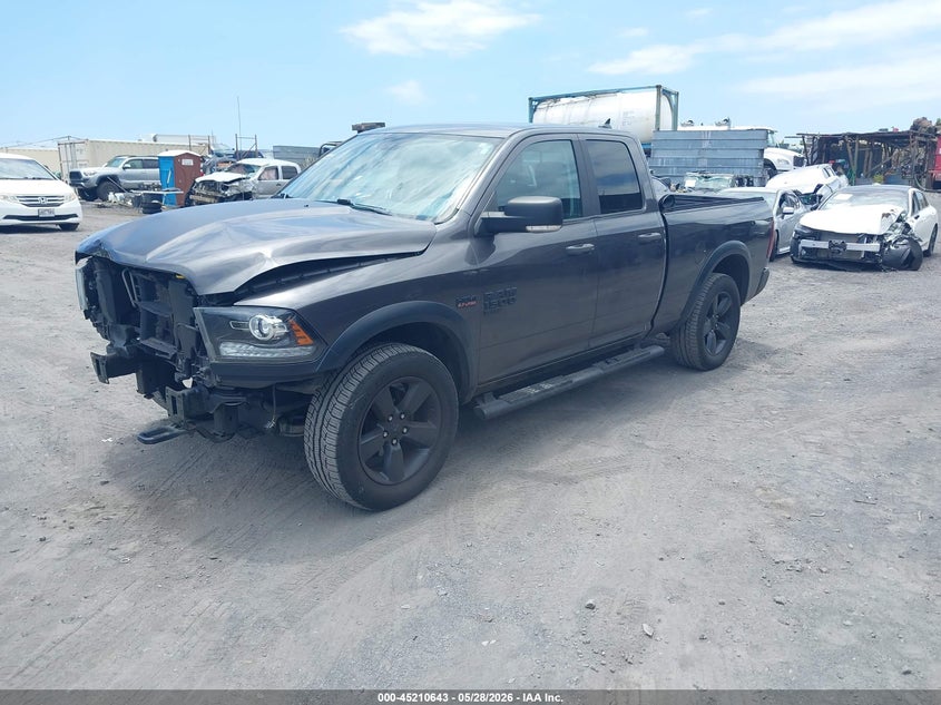 2020 Ram 1500 VIN 1C6RR7GT9LS122295 IAAI salvage auction — FRONT END, Salvage Title, sold $2,050 on 2026-07-21 (photo 2)