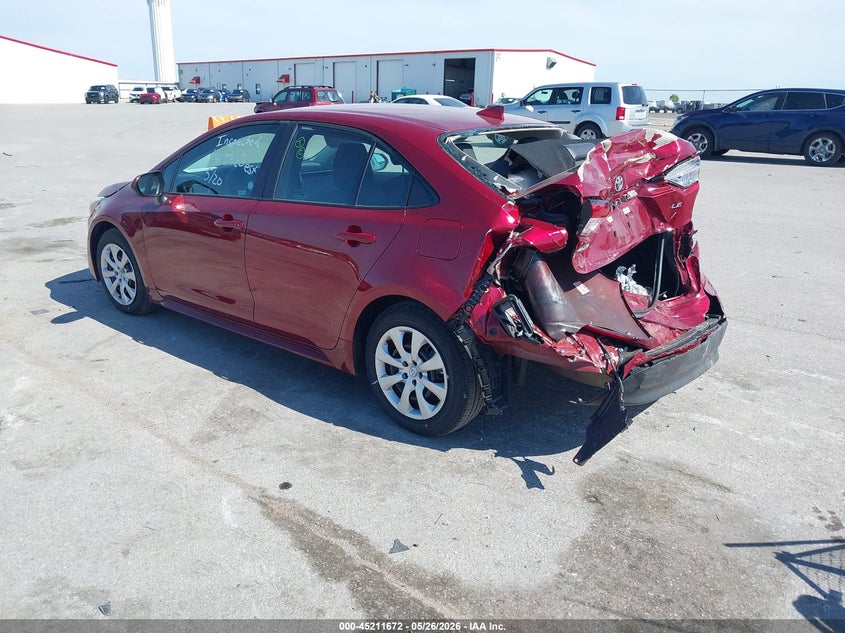 2026 Toyota Corolla VIN 5YFB4MDE6TP426926 IAAI salvage auction — REAR END, Salvage Title, sold $2,550 on 2026-07-21 (photo 3)