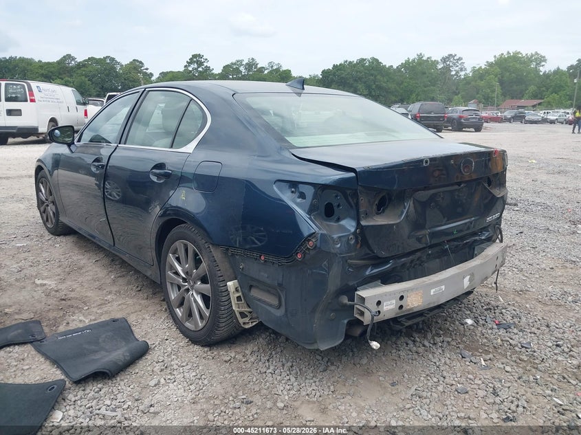 2015 Lexus Gs VIN JTHBE1BL1FA002283 IAAI salvage auction — REAR END, Salvage Title, sold $4,150 on 2026-07-21 (photo 3)