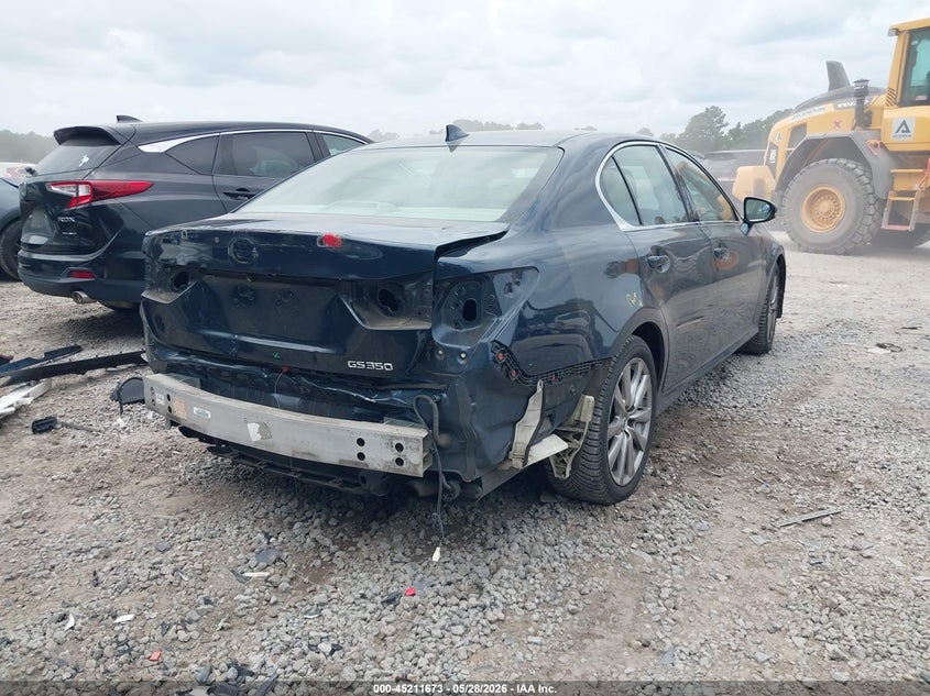 2015 Lexus Gs VIN JTHBE1BL1FA002283 IAAI salvage auction — REAR END, Salvage Title, sold $4,150 on 2026-07-21 (photo 4)