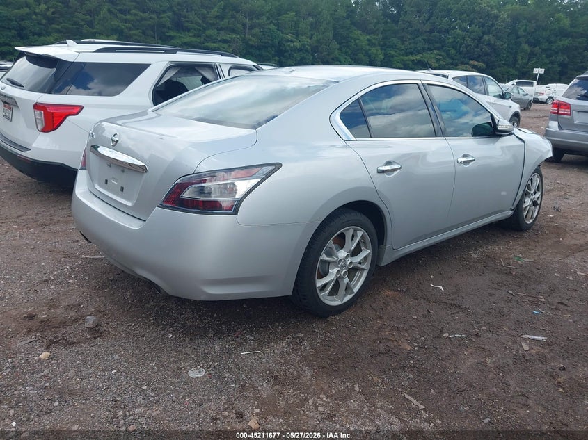 2014 Nissan Maxima VIN 1N4AA5AP7EC910251 IAAI salvage auction — FRONT END, Salvage Title, sold $250 on 2026-07-22 (photo 4)