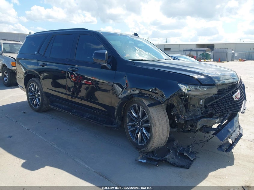 2021 Cadillac Escalade VIN 1GYS4GKLXMR421572 — IAAI salvage auction photo