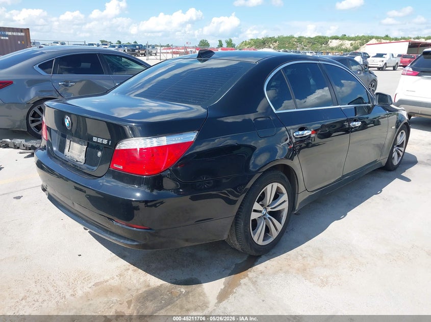 2010 BMW 5 series VIN WBANU5C55AC366337 IAAI salvage auction — LEFT FRONT, Original (Texas), sold $300 on 2026-07-23 (photo 4)