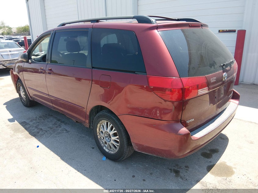2005 Toyota Sienna VIN 5TDZA23C85S381798 IAAI salvage auction — LEFT FRONT, Salvage (Illinois), sold $650 on 2026-07-07 (photo 3)