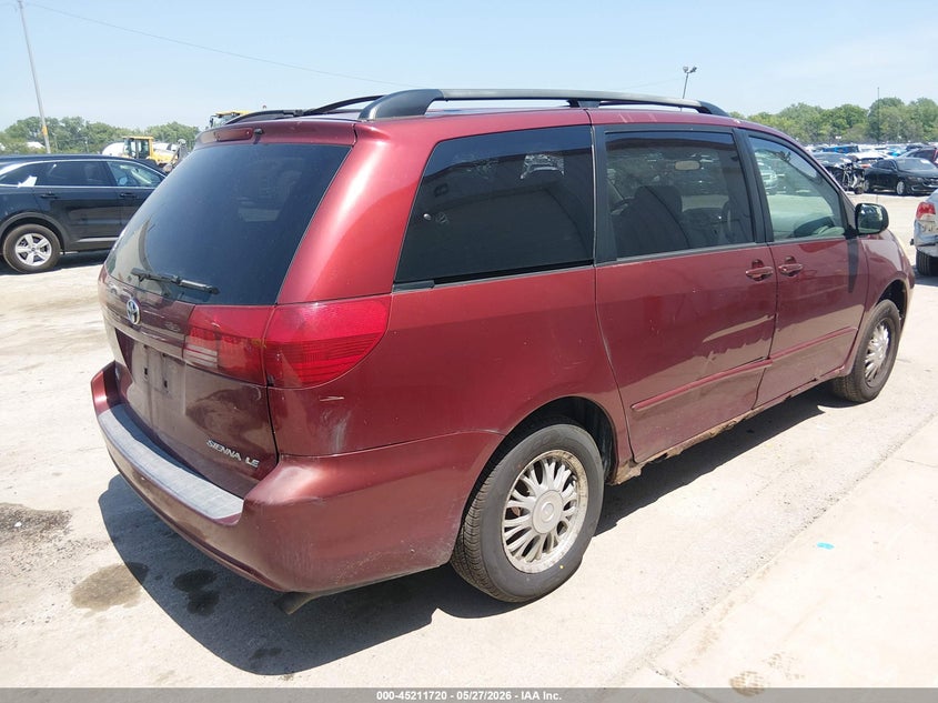 2005 Toyota Sienna VIN 5TDZA23C85S381798 IAAI salvage auction — LEFT FRONT, Salvage (Illinois), sold $650 on 2026-07-07 (photo 4)