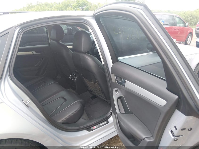 2015 Audi A4 VIN WAUBFAFL1FN005246 IAAI salvage auction — RIGHT FRONT, Clear (Indiana), sold $2,125 on 2026-07-08 (photo 8)