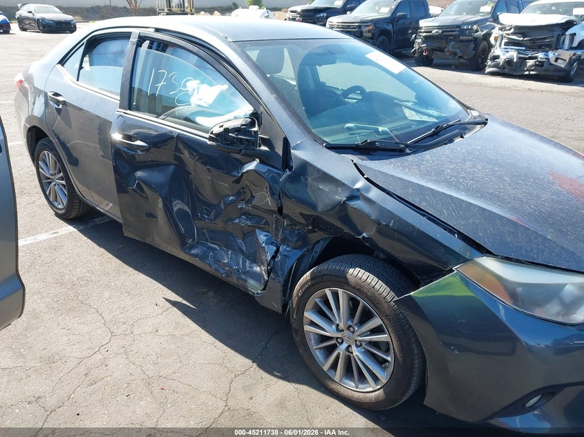 2014 Toyota Corolla VIN 5YFBURHE0EP016763 IAAI salvage auction — RIGHT SIDE, Salvage Title, sold $1,750 on 2026-07-24 (photo 6)