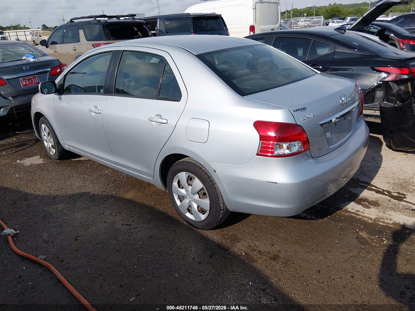 2010 Toyota Yaris VIN JTDBT4K31A4066422 IAAI salvage auction — RIGHT FRONT, Clear (Oklahoma), sold $1,750 on 2026-07-14 (photo 3)