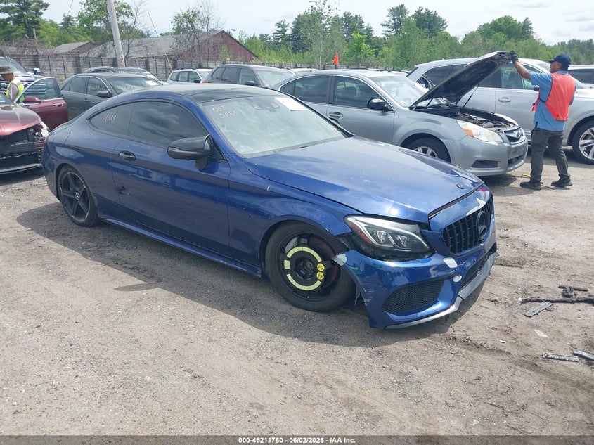 2017 Mercedes-benz VIN WDDWJ6EB8HF464351 IAAI salvage auction — RIGHT FRONT, Salvage Title, sold $11,600 on 2026-07-31 (photo 1)