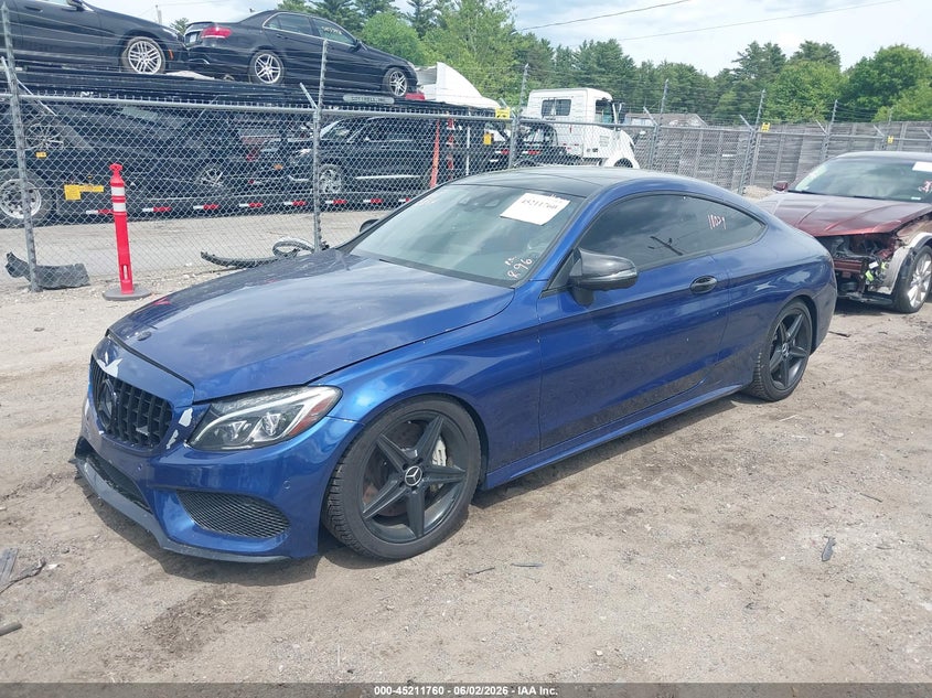 2017 Mercedes-benz VIN WDDWJ6EB8HF464351 IAAI salvage auction — RIGHT FRONT, Salvage Title, sold $11,600 on 2026-07-31 (photo 2)