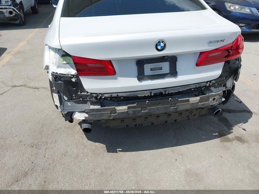 2017 BMW 5er VIN WBAJA5C33HG896203 IAAI salvage auction — REAR END, Salvage Title, sold $7,700 on 2026-07-09 (photo 6)