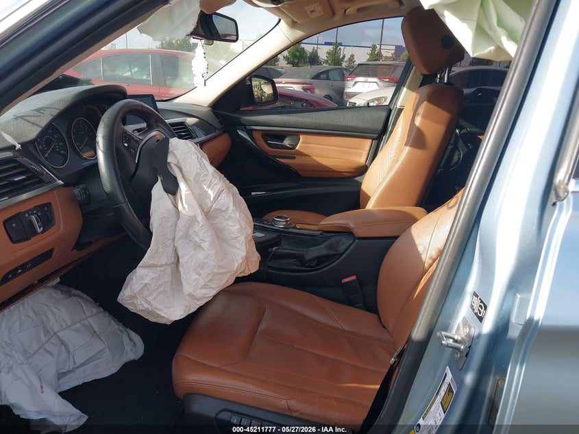 2014 BMW 3er VIN WBA3A9C59EF479283 IAAI salvage auction — LEFT FRONT, Salvage Title, sold $1,725 on 2026-07-10 (photo 5)