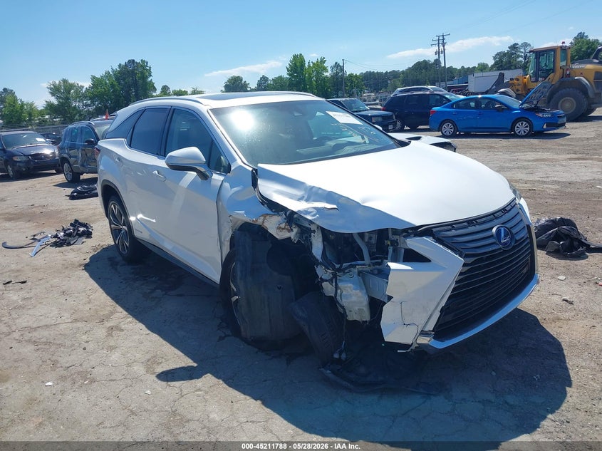 2018 Lexus Rx VIN JTJDGKCAXJ2000653 IAAI salvage auction — FRONT END, Salvage Title, sold $10,000 on 2026-07-31 (photo 1)