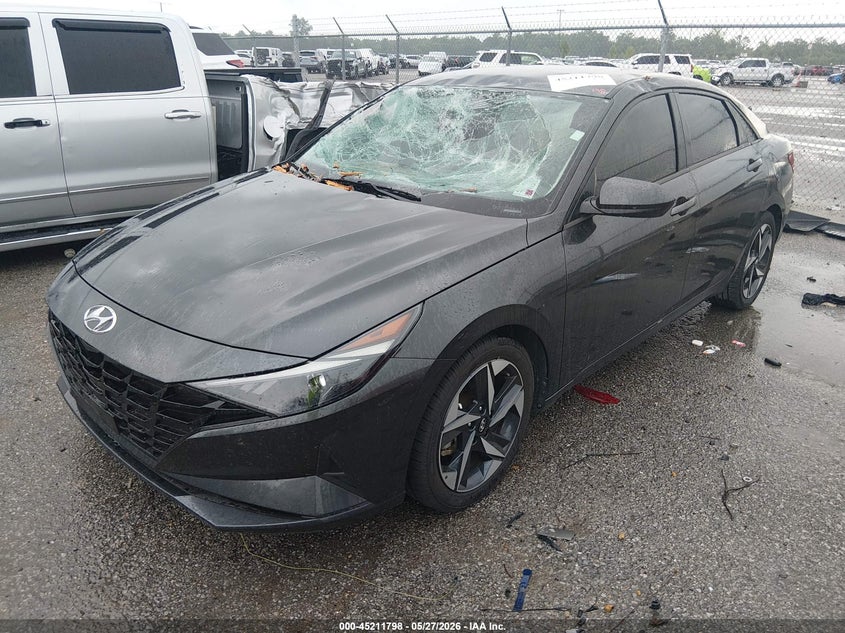 2023 Hyundai Elantra VIN 5NPLS4AG8PH103299 IAAI salvage auction — WATER/FLOOD, Salvage Title, sold $3,200 on 2026-07-21 (photo 2)