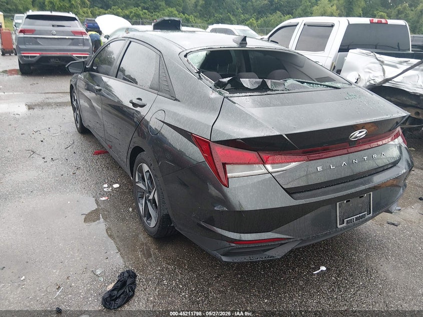 2023 Hyundai Elantra VIN 5NPLS4AG8PH103299 IAAI salvage auction — WATER/FLOOD, Salvage Title, sold $3,200 on 2026-07-21 (photo 3)