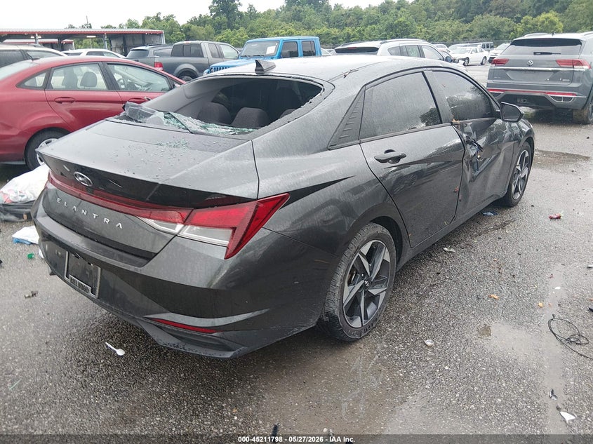 2023 Hyundai Elantra VIN 5NPLS4AG8PH103299 IAAI salvage auction — FRESH WATER, Salvage Title, sold $3,300 on 2026-07-28 (photo 4)