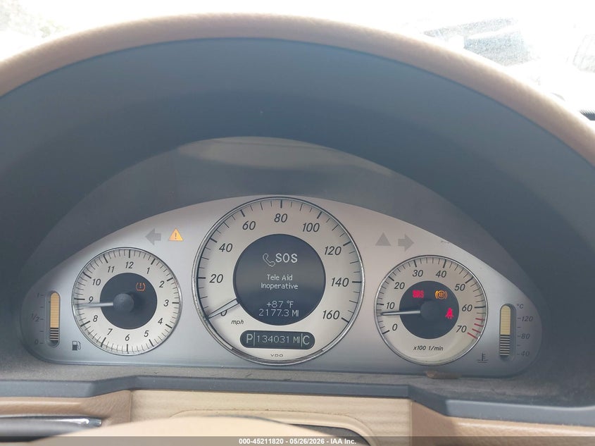 2008 Mercedes-benz E-klasse VIN WDBUF87X98B211763 IAAI salvage auction — FRONT END, Clear (Hawaii), sold $125 on 2026-07-21 (photo 7)