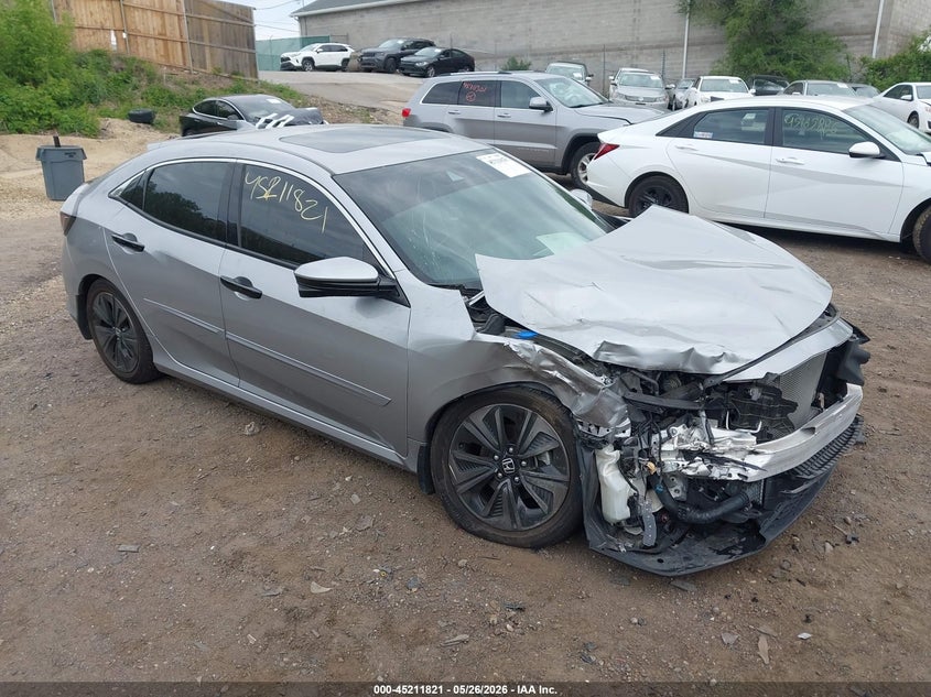 2019 Honda Civic VIN SHHFK7H65KU223353 IAAI salvage auction — FRONT END, Salvage (Minnesota), sold $1,700 on 2026-07-22 (photo 1)