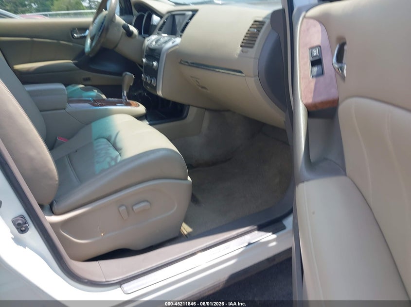 2014 Nissan Murano VIN JN8AZ1MU3EW404187 IAAI salvage auction — FRONT END, Clear (Tennessee), sold $225 on 2026-07-11 (photo 5)