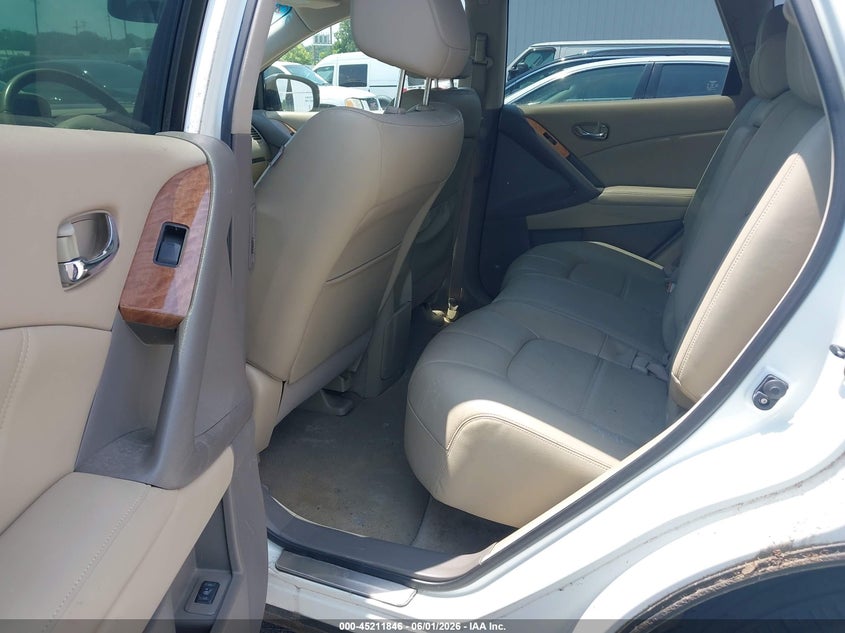 2014 Nissan Murano VIN JN8AZ1MU3EW404187 IAAI salvage auction — FRONT END, Clear (Tennessee), sold $225 on 2026-07-11 (photo 8)