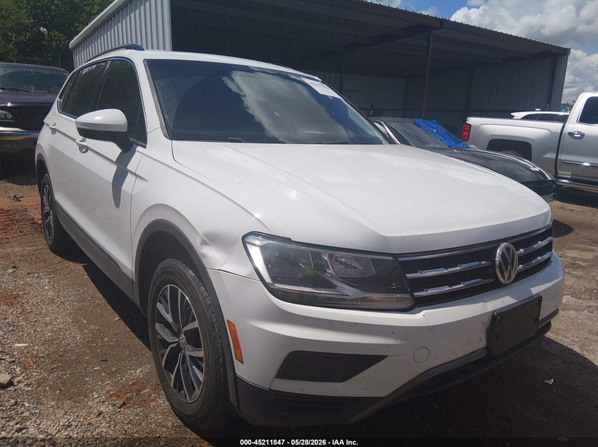 2019 Volkswagen Tiguan VIN 3VV3B7AX6KM183479 IAAI salvage auction — HAIL, Salvage Title, sold $6,600 on 2026-07-22 (photo 1)