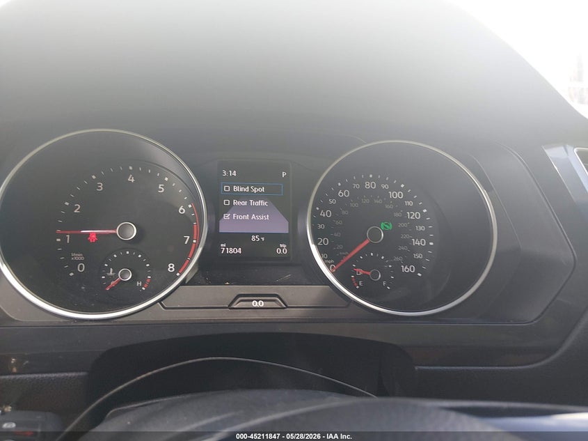 2019 Volkswagen Tiguan VIN 3VV3B7AX6KM183479 IAAI salvage auction — HAIL, Salvage Title, sold $6,600 on 2026-07-22 (photo 7)