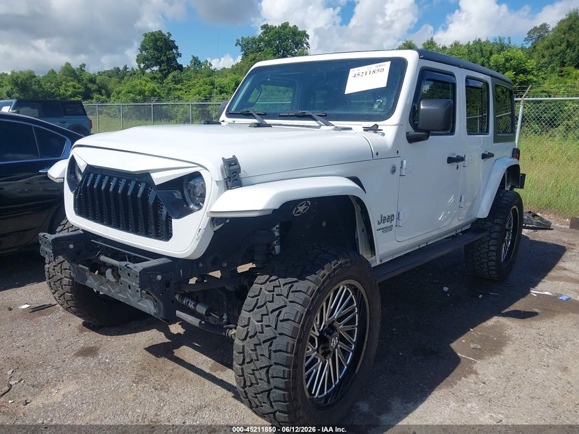 2018 Jeep Wrangler / VIN 1C4HJXDG0JW260283 IAAI salvage auction — FRONT END, Salvage (Louisiana), sold $9,400 on 2026-07-19 (photo 2)