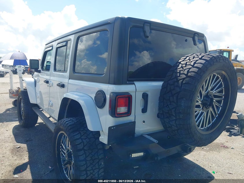 2018 Jeep Wrangler / VIN 1C4HJXDG0JW260283 IAAI salvage auction — FRONT END, Salvage (Louisiana), sold $9,400 on 2026-07-19 (photo 3)