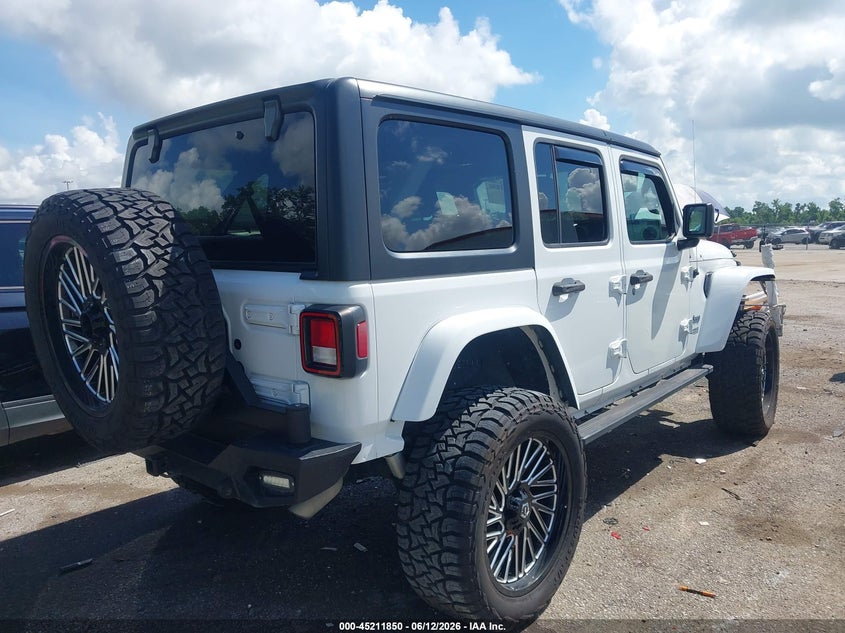 2018 Jeep Wrangler / VIN 1C4HJXDG0JW260283 IAAI salvage auction — FRONT END, Salvage (Louisiana), sold $9,400 on 2026-07-19 (photo 4)