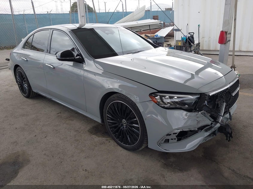 2024 Mercedes-benz E-klasse VIN W1KLF4HB0RA025163 IAAI salvage auction — FRONT END, Salvage Title, sold $42,700 on 2026-07-20 (photo 1)