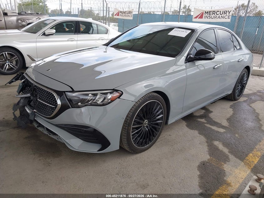 2024 Mercedes-benz E-klasse VIN W1KLF4HB0RA025163 IAAI salvage auction — FRONT END, Salvage Title, sold $42,700 on 2026-07-20 (photo 2)