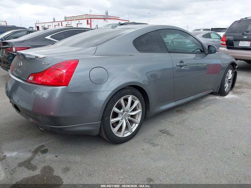 2013 Infiniti G VIN JN1CV6EK7DM922553 IAAI salvage auction — FRONT END, Salvage Title, sold $2,100 on 2026-07-13 (photo 4)