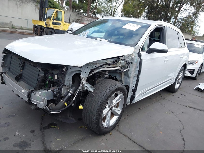 2023 Audi Q7 VIN WA1ACBF73PD021949 IAAI salvage auction — LEFT FRONT, Salvage Title, sold $16,600 on 2026-07-08 (photo 2)