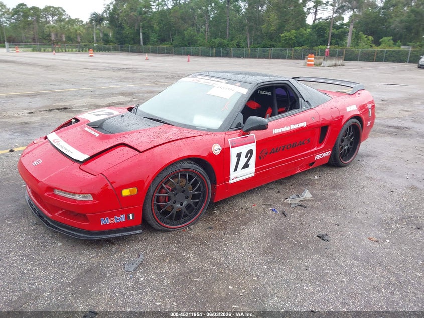 1991 Acura Nsx VIN JH4NA1157MT002124 IAAI salvage auction — RIGHT SIDE, Rebuildable (Florida), sold $40,000 on 2026-07-20 (photo 2)