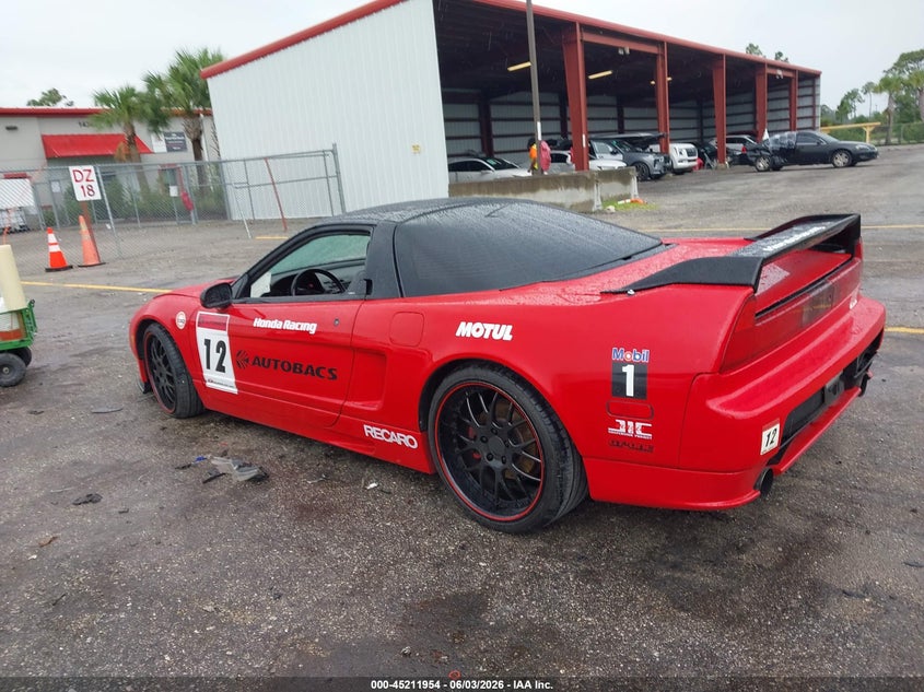 1991 Acura Nsx VIN JH4NA1157MT002124 IAAI salvage auction — RIGHT SIDE, Rebuildable (Florida), sold $40,000 on 2026-07-20 (photo 3)