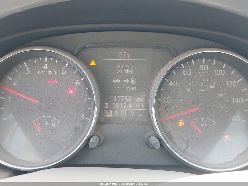 2013 Nissan Rogue VIN JN8AS5MT8DW523984 IAAI salvage auction — REAR END, Rebuilt (Oklahoma), sold $350 on 2026-07-15 (photo 7)
