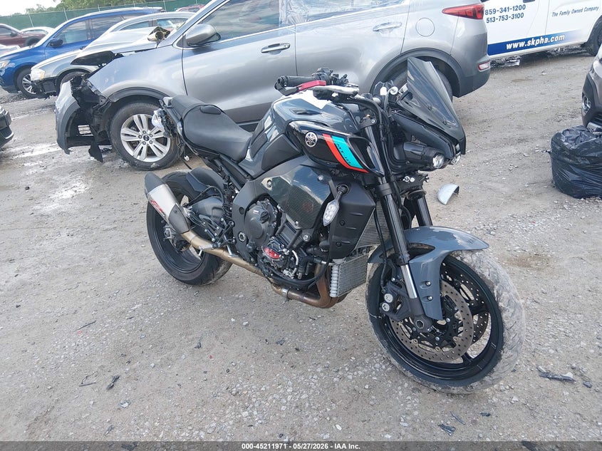 2022 Yamaha Mt VIN JYARN79E4NA000323 IAAI salvage auction — REAR END, Salvage Title, sold $4,100 on 2026-10-08 (photo 1)