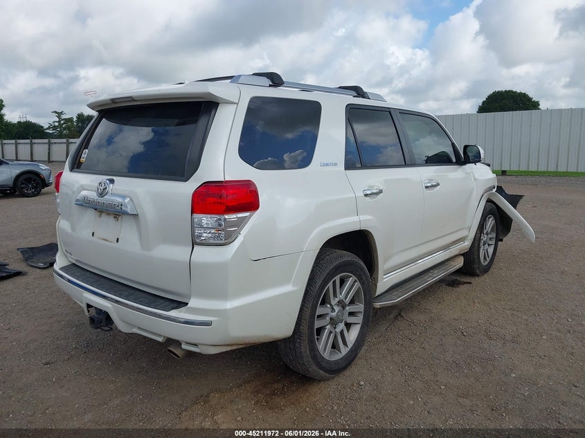 2013 Toyota 4runner VIN JTEBU5JR9D5138633 IAAI salvage auction — RIGHT FRONT, Salvage Title, sold $9,900 on 2026-07-22 (photo 4)