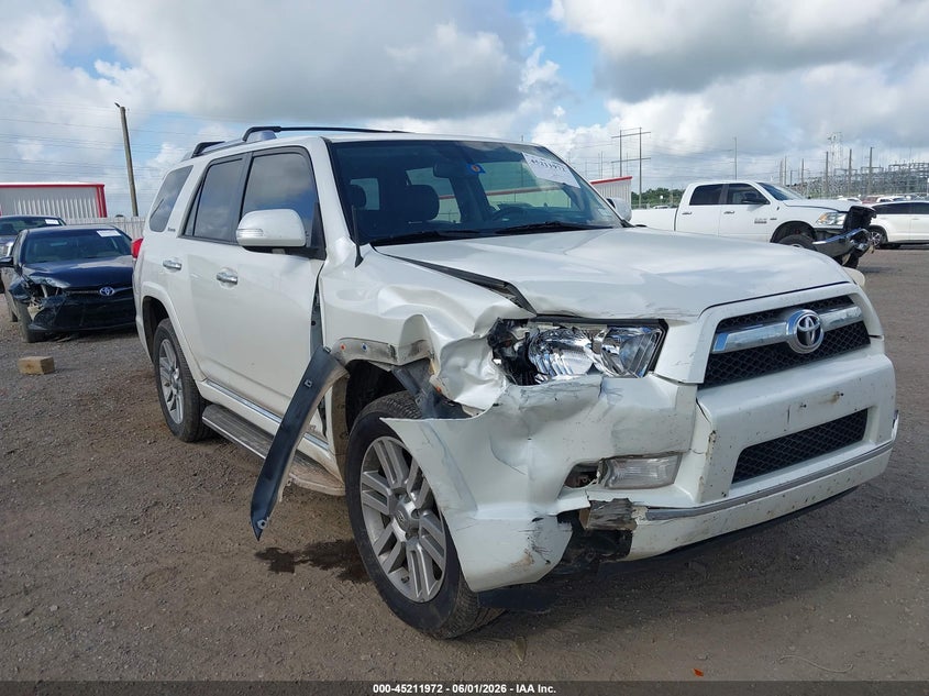 2013 Toyota 4runner VIN JTEBU5JR9D5138633 IAAI salvage auction — RIGHT FRONT, Salvage Title, sold $9,900 on 2026-07-22 (photo 6)