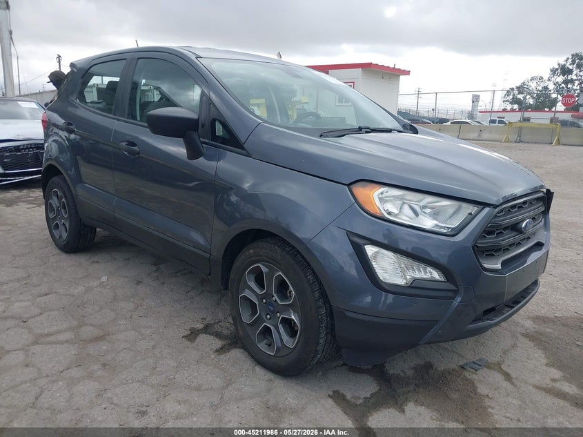 2021 Ford Ecosport VIN MAJ3S2FEXMC407565 IAAI salvage auction — SUSPENSION, Salvage Title, sold $1,550 on 2026-07-15 (photo 1)