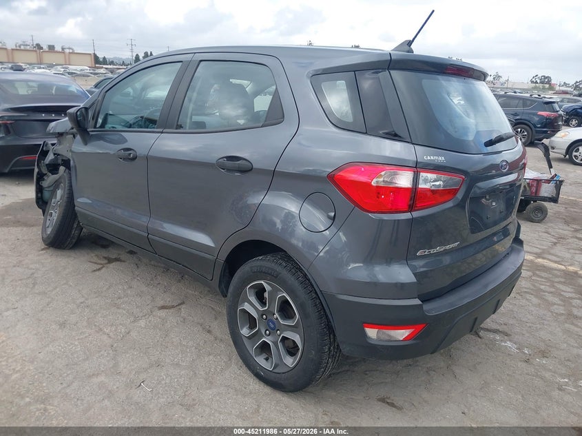 2021 Ford Ecosport VIN MAJ3S2FEXMC407565 IAAI salvage auction — SUSPENSION, Salvage Title, sold $1,550 on 2026-07-15 (photo 3)